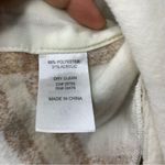 Joie  plaid thick chunky plaid flannel half zip‎ hooded sweatshirt size large Photo 3