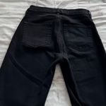 Everlane black high rise straight leg jeans, size 26” minimalist quiet luxury Photo 11