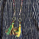 Velvet by Graham & Spencer Women's Lantern Embroidered Midi Dress S Photo 4