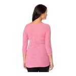 Motherhood Maternity Womens  You’re On My Wishlist Christmas Ribbed Top - Sz M Photo 1