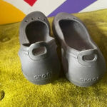 Crocs Malindi Ballet Shoe Black Size 7 EUC Flats Photo 1