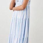 Reiss Avril Dress Gibson Stripe, Size Medium, $248 Photo 0