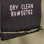 Adrianna Papell  Sheer Tiered Sheath Dress Light Green Short Cap Sleeve Womens 6 Photo 7