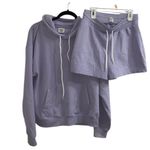 Aritzia  Sunday Best Oversized Hoodie Sweatshirt; with drawstring shorts; Small Photo 1
