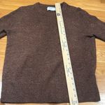 Old Navy cozy chocolate long sleeve crew neck sweater size medium. Photo 4