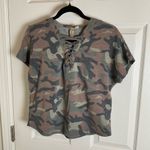 MISA Los Angeles Misia woman’s Camo top and joggers set size small Photo 1