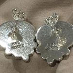 Sterling Silver TAXCO  Southwest Rope Design Stud Earrings Photo 7