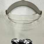 Frida Kahlo Self Portrait Graphic T Shirt Beige Grey Women's Crop Top Size Small Tan Photo 2