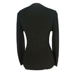 Berek Top Size Large Black Beads Embellished Ribbed Artsy Bling Jewel Stones Photo 2