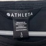 Athleta Essential Black Midi Dress Women’s Large Supima Cotton Travel Lounge Photo 5