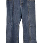 Kate Spade  High Waisted Cropped Flare Denim‎ Jeans Stretch Sz 28 Photo 0