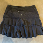 Lululemon  Pace Setter Skirt black size 4 Photo 1