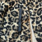No Boundaries Cheetah Print Half Zip Pullover Photo 1