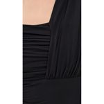 AGOLDE NWT  Black Etienne Ruched Bodysuit Size Small Photo 6