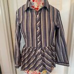 Love Note Peplum Chambray Top Photo 0