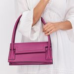 French Connection New Purple Shoulder Bag Handbag Photo 0