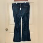 Gap  Dark Blue Stretchy  Flare Jeans.     Size-12/31L Photo 4