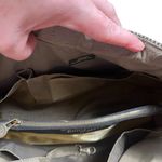 Eric Javits Purse Shenia Squishee Brown Gold Metallic Woven Tote Bag Fall Photo 10