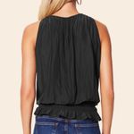 Ramy Brook  Sleeveless Lauren High Neck Blouse, Light Pink Blush, Sz Extra Small Photo 3