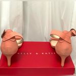 Kelly & Katie  Pink Velvet Heels Photo 1