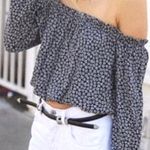 Brandy Melville Maura Floral Top Photo 0