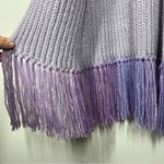 Anthropologie NWOT Chunky Knit Long Fringe Cardigan Size OS Photo 6