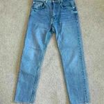 ZARA  high rise light wash blue jeans in size 2 Photo 0