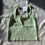 ZARA NWT  green knit crop top. Photo 10