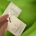 Misha Collection NWT  Alden Satin Midi Dress in Lime Green - Size S Photo 8