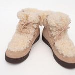 Vionic  Splendid Oak Womens Suede Faux Fur Booties Photo 10