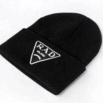 NWT RAD logo beanie Black Photo 0