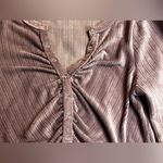 PacSun PAC Cares purple velour long sleeve crop top Photo 2