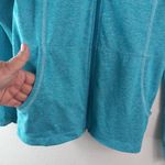 Patagonia  S Turquoise Front Zip Long Sleeved Hoodie Top Photo 5