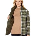 Lauren Ralph Lauren Green Plaid Puffer Quilted Jacket Loden Check size medium Photo 2