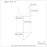 Jantzen  one piece swimsuit Vintage black textured gold buckles Photo 3