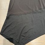 Rachel Roy Black Asymmetrical Handkerchief Hem Sleeveless Dress Medium Photo 2