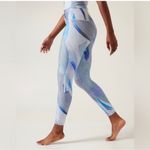 Athleta Women’s  Vibrance Snowball Blue Leggings and Tank Top Set Size S Photo 15