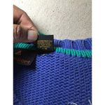 Liz Sport  Women Vintage Sweater  Sz.Med Blue Stripe EUC 90’s V-Neck Crest Y2K Photo 8