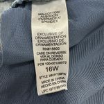 Democracy  Jeans Womens 16W AB Technology Blue Wide Leg Medium Wash Stretch Photo 5