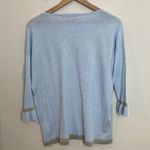 Lilly Pulitzer - Charla Ruffle Cuff Sweater Heathered Crew Blue Tint Photo 4