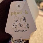 Cheval Firenze | Wine Italian Leather Hobo Bag w/ Matching Wallet & Scarf 🍂🍁 Red Photo 5