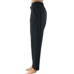 Athleta  Women's Black High Rise Straight Tapered Pockets Trousers Dress Pants 6 Photo 1