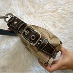 Coach y2k Signature Brown Zoe Mini Purse Shoulder Bag Photo 3