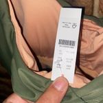 J.Crew New  Green Ruched Square Neck One-Piece Swim Bathing Suit Women's Size 24 Photo 6