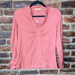 Lole  Salmon Red Long Sleeve Stretchy Activewear Top Women's Size Medium Photo 0