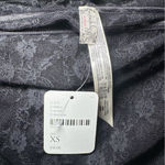 Free People Intimately Womens Black Floral Sheer Bliss Lace Skinny Leggings XS Photo 2