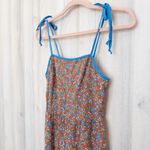 Live to be spoiled Womens Wide Leg Jumpsuit Size S Rust Floral Boho Cottage Photo 3