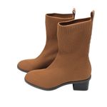 Everlane Shoes The High-Ankle Glove Boot in ReKnit Toffee Brown Size 7 Photo 5