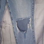 PacSun  Destroyed  Light Wash Denim Dad  Jeans Photo 1