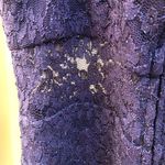 B Darlin Formal Halter Blue Lace Dress Photo 4